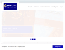 Tablet Screenshot of emingrafik.com